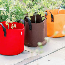 Load image into Gallery viewer, Grow Bags - 7 Gallon Colored Fabric Pots
