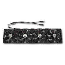 Load image into Gallery viewer, Grow Rack Fans- 4 Fans
