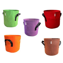 Load image into Gallery viewer, Grow Bags - 7 Gallon Colored Fabric Pots

