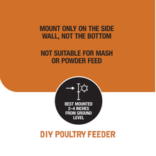 Load image into Gallery viewer, DIY Poultry Feeder Set (85 mm)
