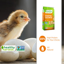 Load image into Gallery viewer, Healthy Harvest 20% Non-GMO Chick Starter/Grower
