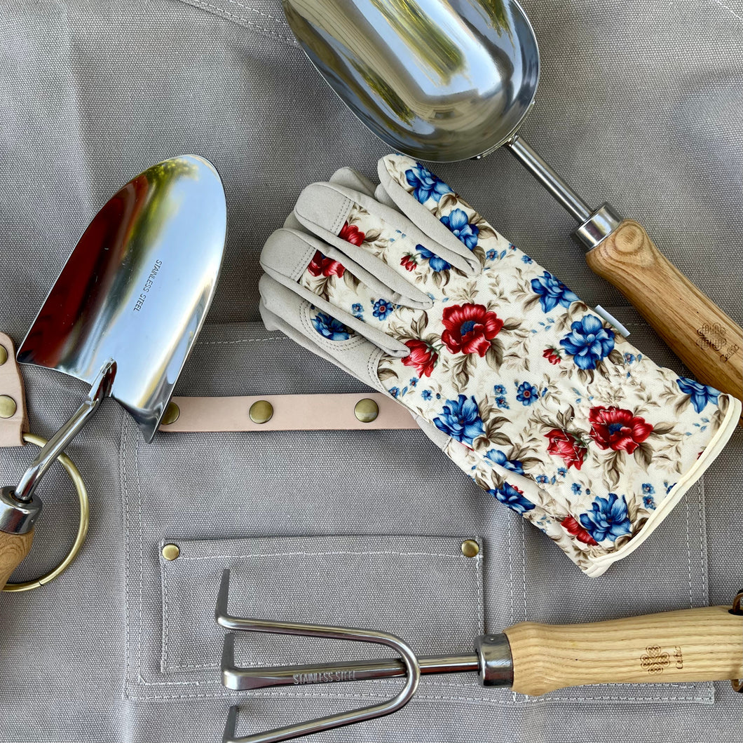 Gardening Gift Box — The Gardener's Kit: Apron, Hand Tools and Gloves