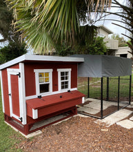 Load image into Gallery viewer, Walk-In 8 ft. Chicken Run (6&#39;6&quot;W x 7&#39;6&quot;L x 6&#39;3&quot;H)
