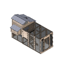 Load image into Gallery viewer, Large Coop Run (Large Chicken Coop, Stand and Stairs Sold Separately)
