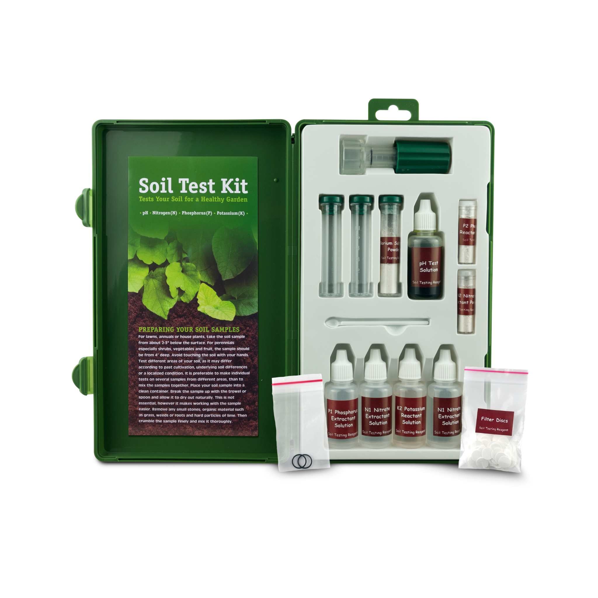 Luster Vision Kit Luster Leaf 1662 Professional Soil Kit with 40 Tests – Countryside