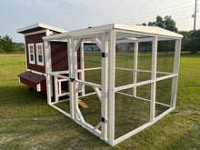 Load image into Gallery viewer, Wooden 8 Ft. Chicken Run (8’W X 8’L X 6’3”H)

