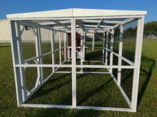 Load image into Gallery viewer, Wooden 16 Ft. Chicken Run (8’W X 16’L X 6’3”H)
