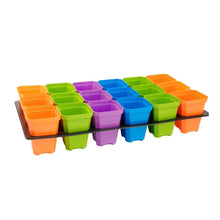 Load image into Gallery viewer, 3.3" Heavy Duty Seed Starting Pots with Inserts
