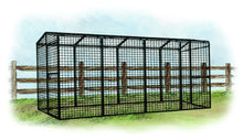 Load image into Gallery viewer, Walk-In 15 ft. Chicken Run (6&#39;6&quot;W x 15&#39;L x 6&#39;3&quot;H)
