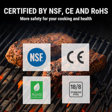 Load image into Gallery viewer, ThermoPro TP509 Instant Read Meat Thermometer with Pot Clip
