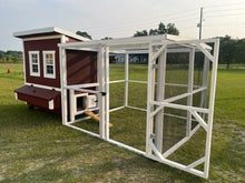 Load image into Gallery viewer, Wooden 8 Ft. Chicken Run (8’W X 8’L X 6’3”H)
