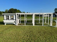 Load image into Gallery viewer, Wooden 16 Ft. Chicken Run (8’W X 16’L X 6’3”H)
