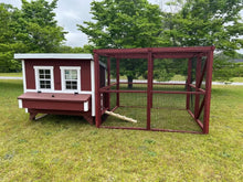 Load image into Gallery viewer, Wooden 16 Ft. Chicken Run (8’W X 16’L X 6’3”H)
