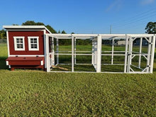 Load image into Gallery viewer, Wooden 16 Ft. Chicken Run (8’W X 16’L X 6’3”H)

