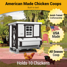 Load image into Gallery viewer, Medium Chicken Coop - Up to 10 Chickens
