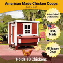 Load image into Gallery viewer, Medium Chicken Coop - Up to 10 Chickens
