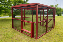 Load image into Gallery viewer, Wooden 8 Ft. Chicken Run (8’W X 8’L X 6’3”H)
