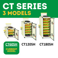Load image into Gallery viewer, CT60 SH - Egg Incubator - Setter &amp; Hatcher
