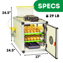 Load image into Gallery viewer, CT60 SH - Egg Incubator - Setter &amp; Hatcher
