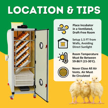 Load image into Gallery viewer, HB500 C - Egg Incubator - Setter &amp; Hatcher
