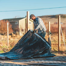 Load image into Gallery viewer, Silage Tarp - 6 mil Reversible Black &amp; White
