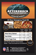Load image into Gallery viewer, 24-Hour Family Food Supply Kit
