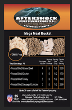 Load image into Gallery viewer, Freeze Dried Meat Bucket (assorted meats)
