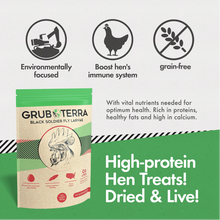 Load image into Gallery viewer, GrubTerra Black Soldier Fly Larvae | 5lb &amp; 10lb Bags

