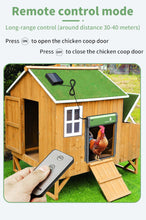 Load image into Gallery viewer, Sungate Solar Powered Automatic Chicken Coop Door with Remote
