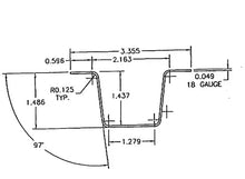 Load image into Gallery viewer, Greenhouse Steel Hip and Brace Channel
