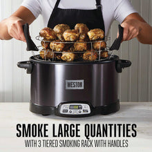 Load image into Gallery viewer, 2-IN-1 INDOOR SMOKER &amp; SLOW COOKER
