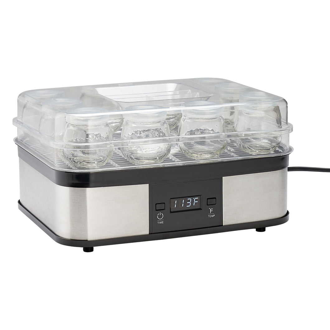 YOGURT MAKER WITH 12 - 4 OZ. JARS