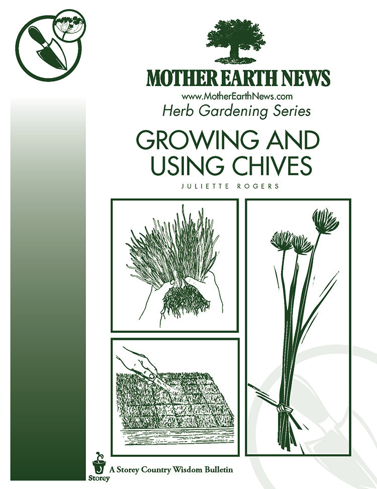 GROWING AND USING CHIVES, E-HANDBOOK