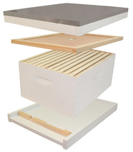 Load image into Gallery viewer, 10-FRAME COMPLETE HIVE KIT, PAINTED
